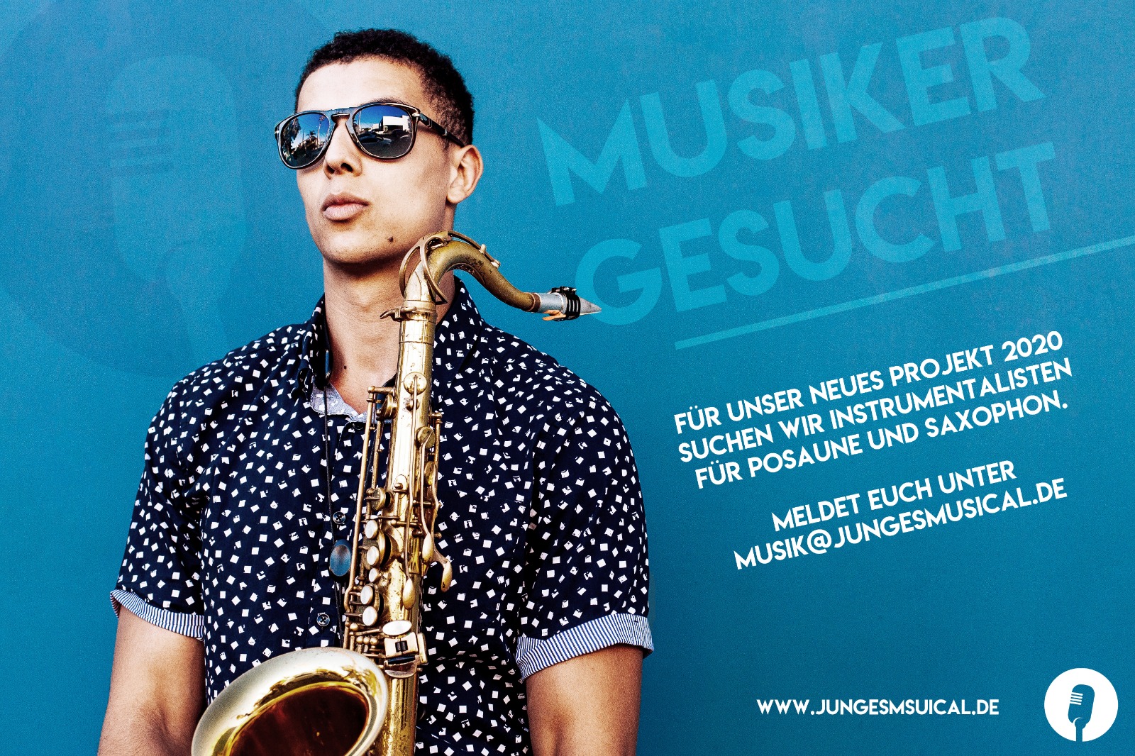 Musiker für unser neues Projekt 2020 gesucht.